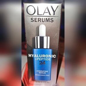 New OLAY Hyaluronic + Peptide 24 Hydrating Serum